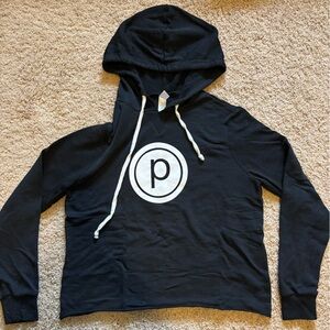 Black Hoodie with Pure Barre Logo